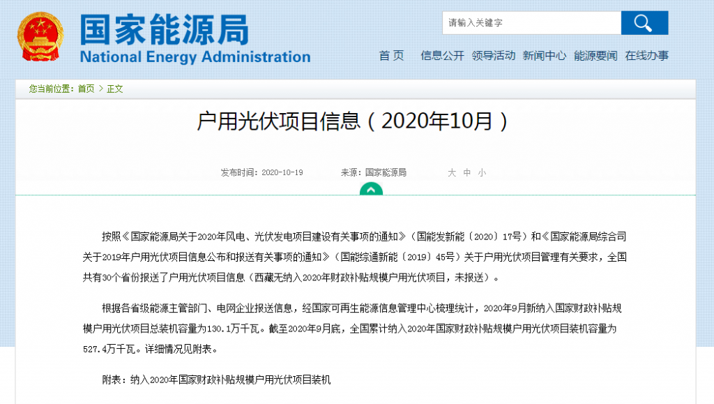 快裝！11月為戶用光伏補貼最后一個月！補貼指標僅剩0.7GW